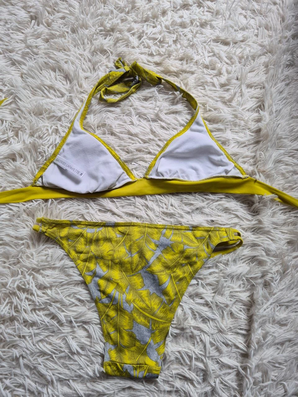 Maiô Galeries Lafayette amarelo - Tamanho M - Muito bom estado – photo 7